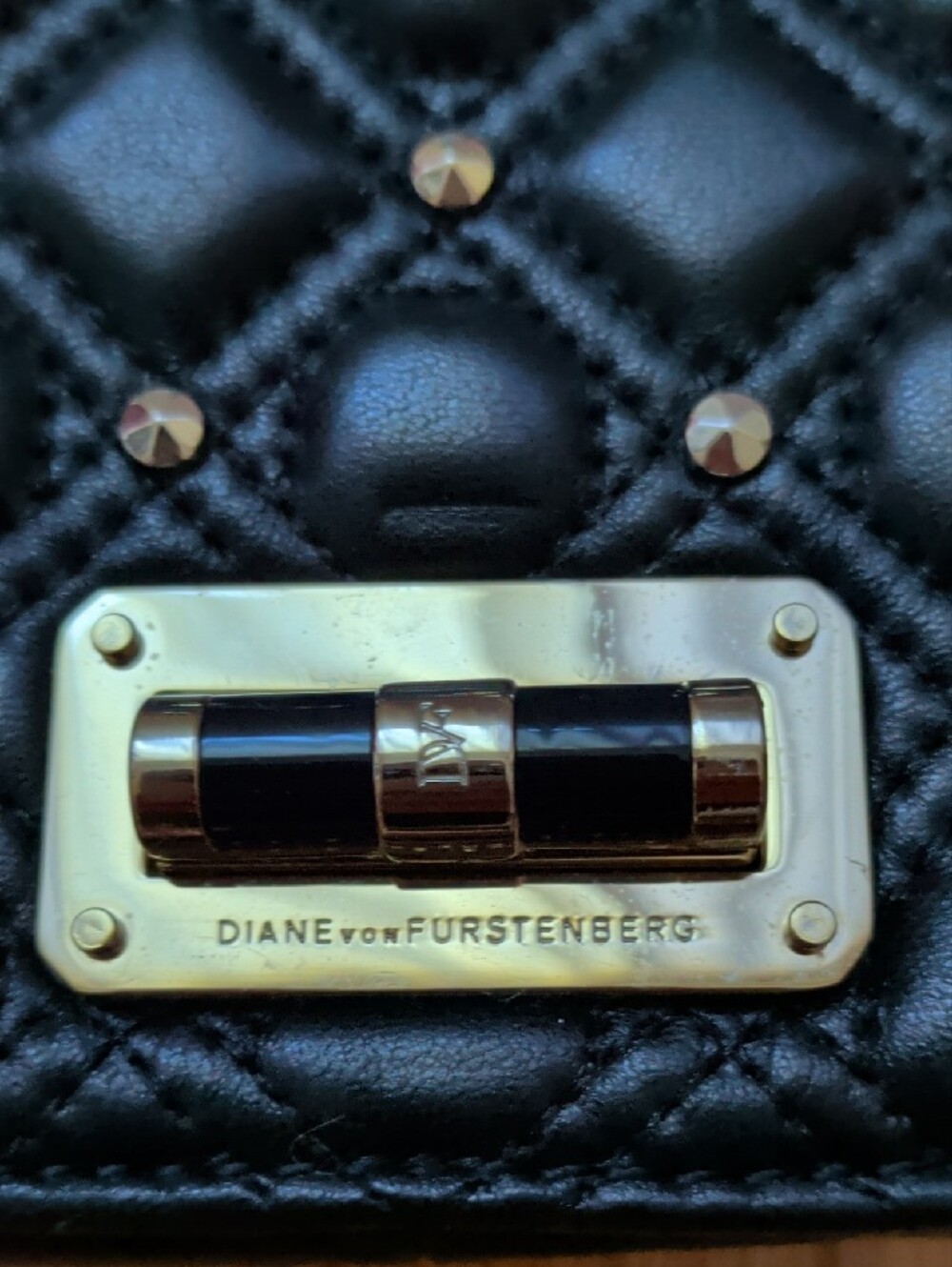 Diane von Furstenberg Leather Crossbody Bag - Picture 3 of 8